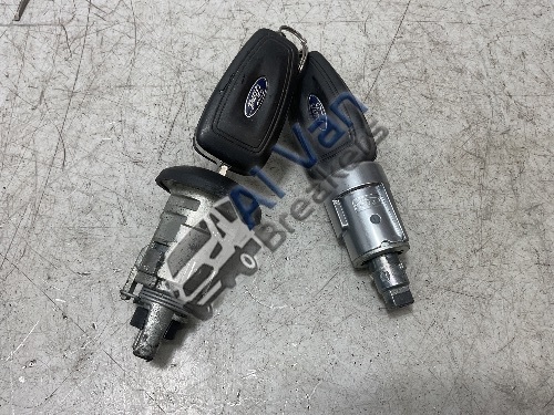 FORD TRANSIT 350 L3 H2 13-19 Ignition Barrel & 2 Keys & Door Lock